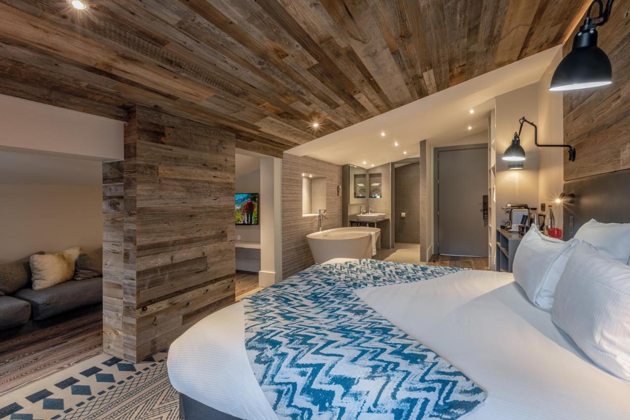 Chalet Hotel Le Prieure & Spa Chamonix Bagian luar foto