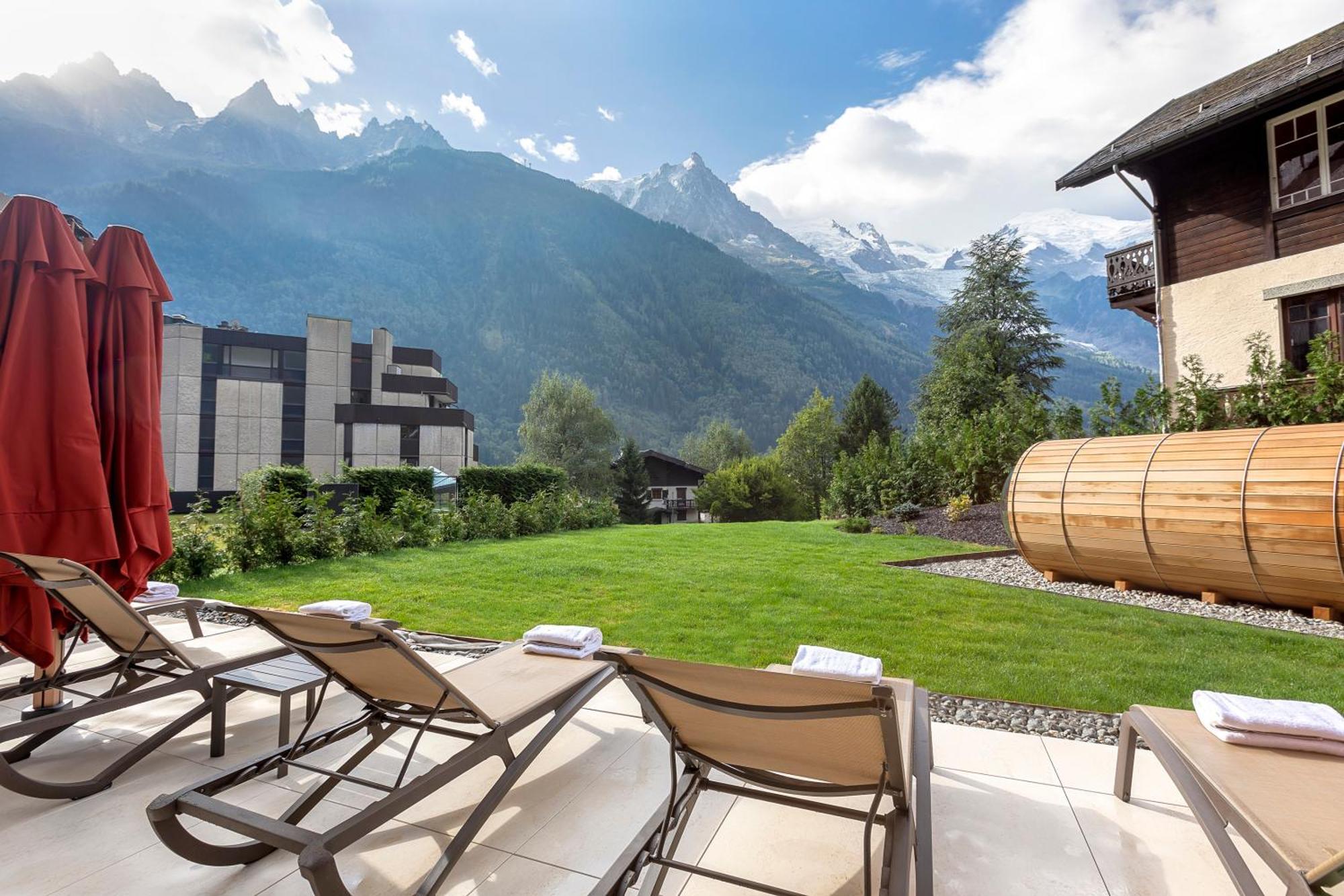 Chalet Hotel Le Prieure & Spa Chamonix Bagian luar foto